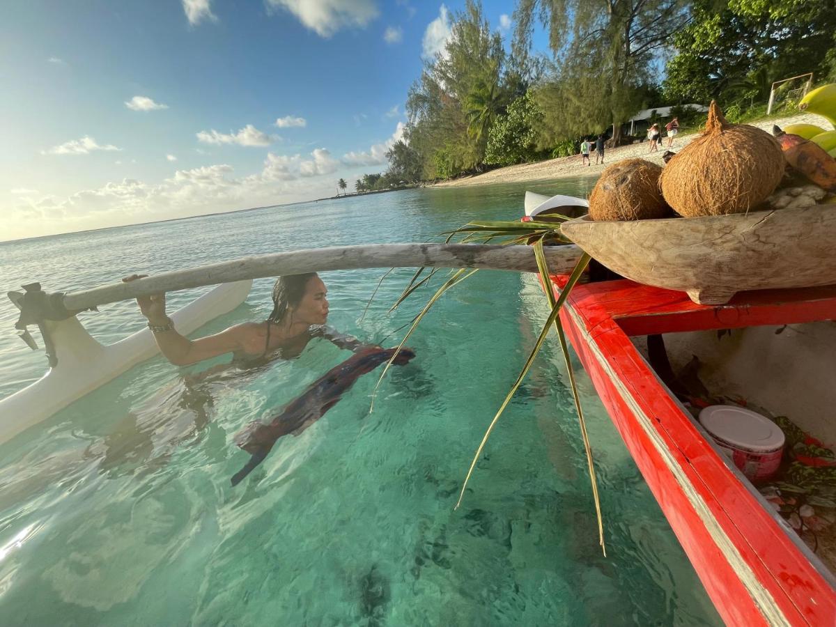 Appartement Manava Huahine Beach House à Fare Extérieur photo