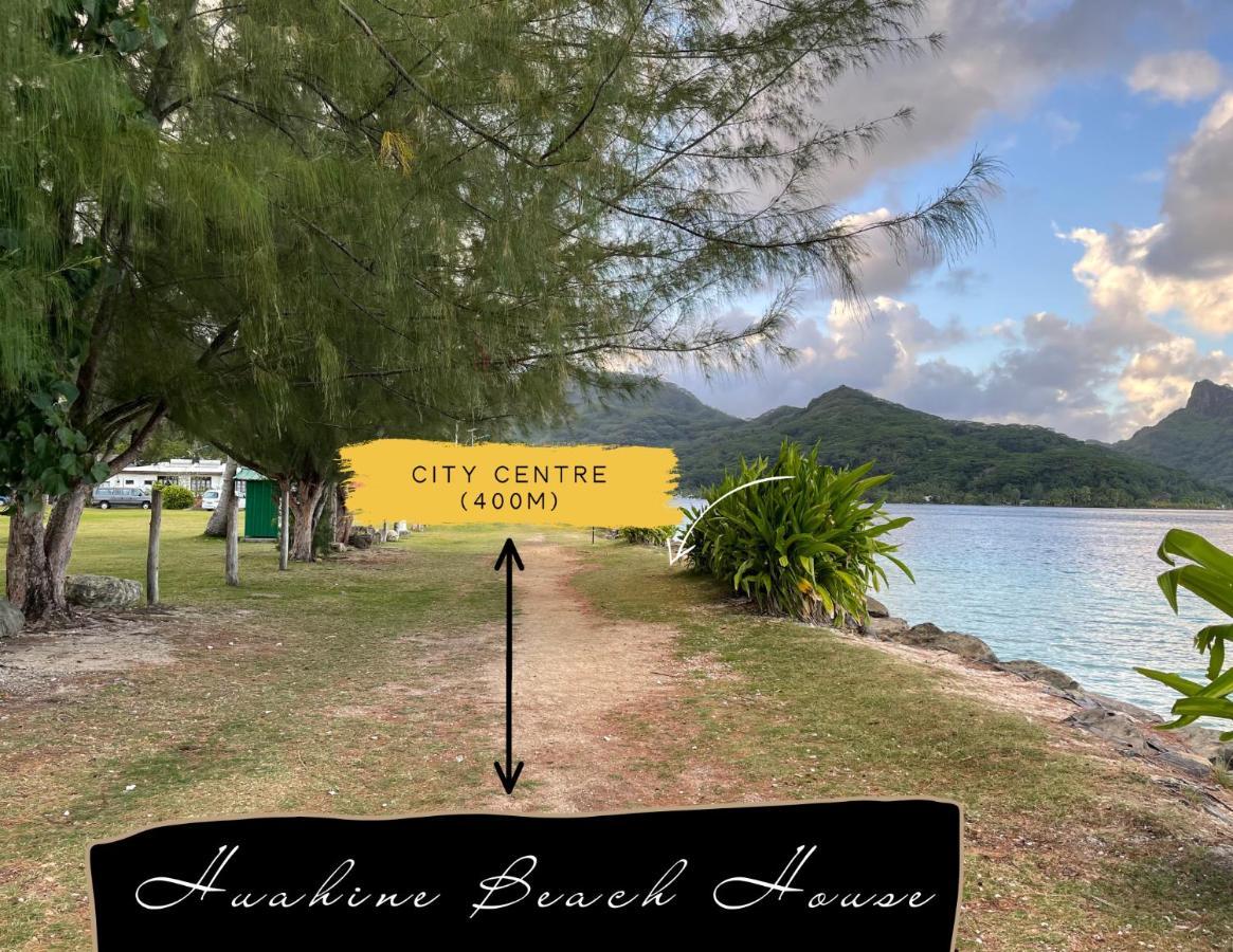 Appartement Manava Huahine Beach House à Fare Extérieur photo