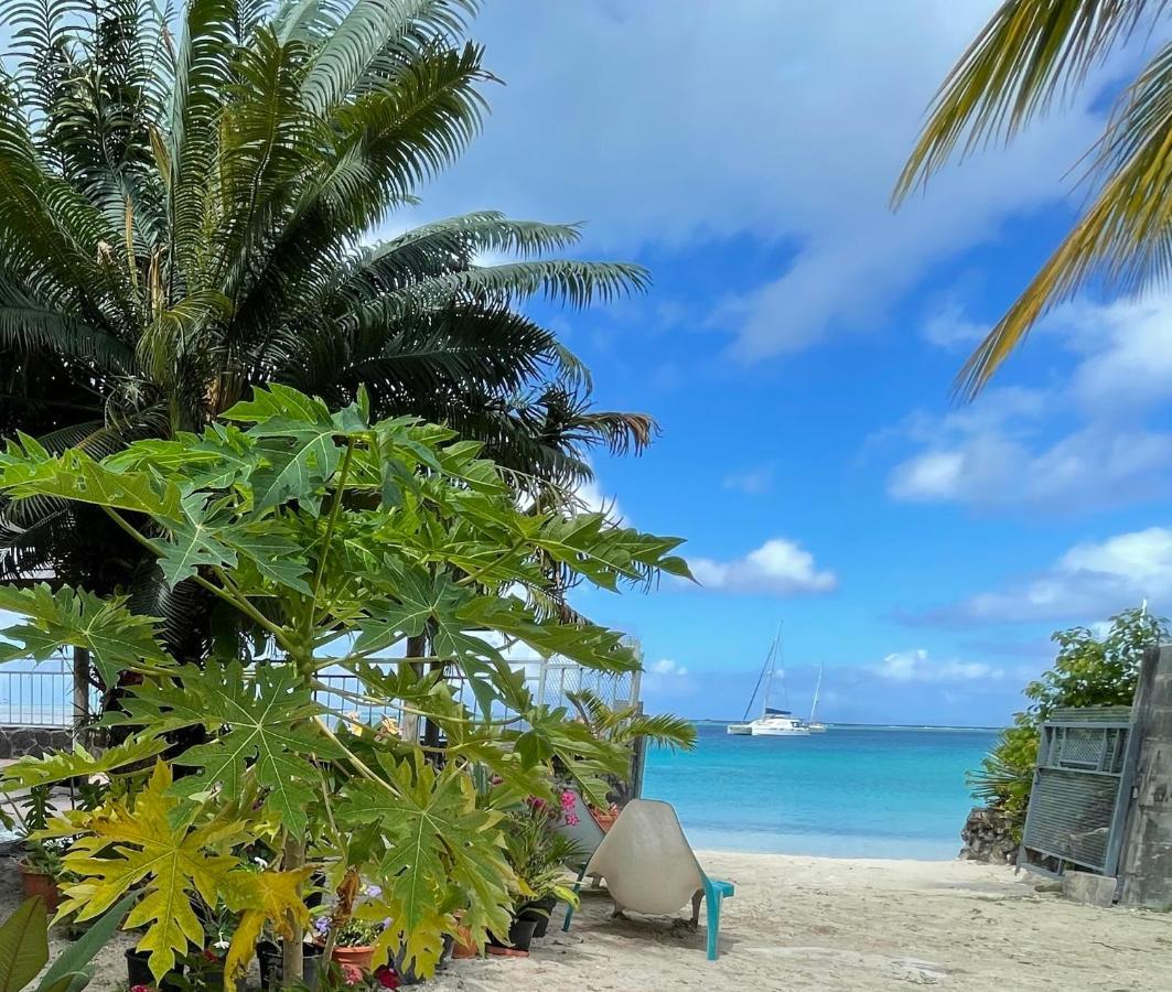 Appartement Manava Huahine Beach House à Fare Extérieur photo