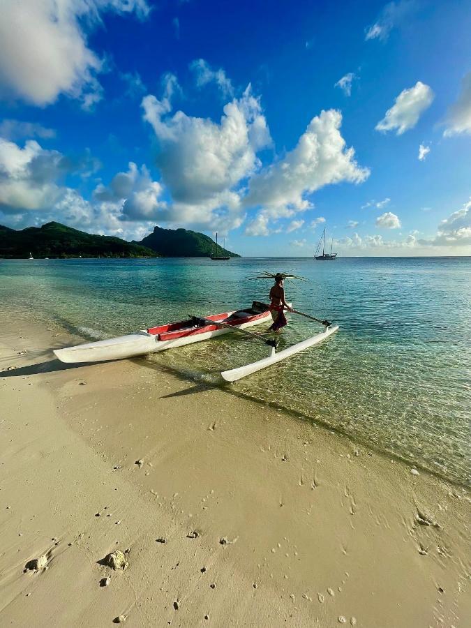 Appartement Manava Huahine Beach House à Fare Extérieur photo