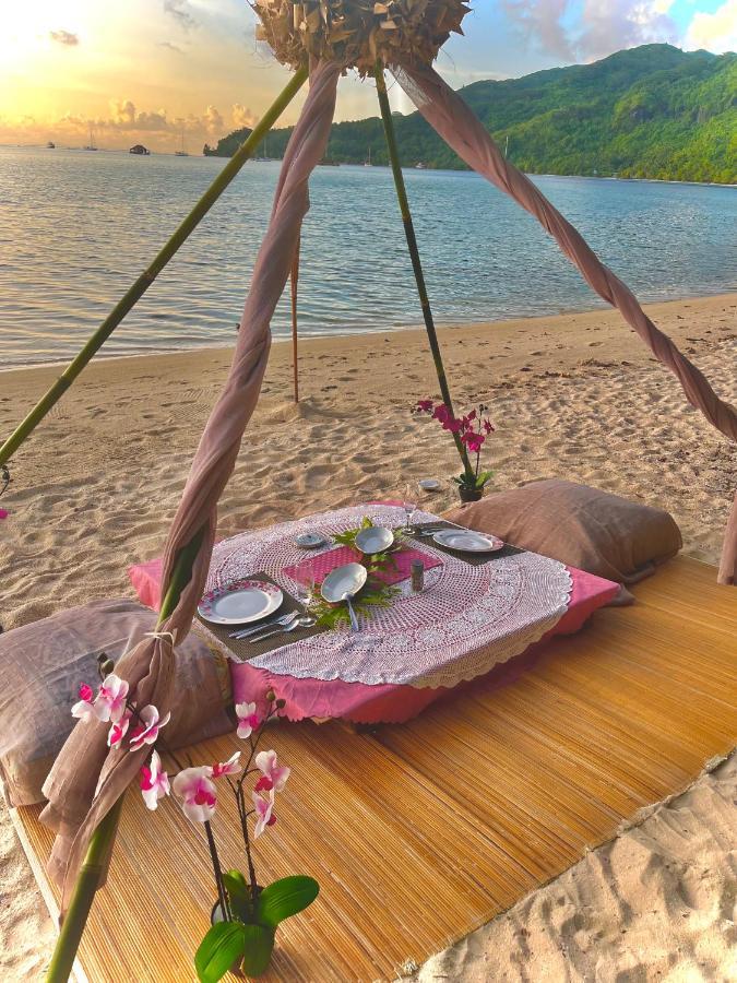 Appartement Manava Huahine Beach House à Fare Extérieur photo